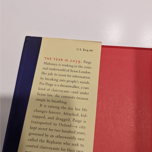 The Bone Season (2013, Hardcover) – Samantha Shannon [Dystopian, Fantasy] - Picture 3 of 9